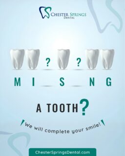 Something feels off when a tooth is missing—and it’s not just about appearance.

Gaps can affect your bite, confidence, and long-term oral health. The good news? You have options, and we’re here to guide you every step of the way.

Let’s complete your smile.
📞 Call us today: (610) 458-5858
📅 Schedule your consultation at ChesterSpringsDental.com/contact-us.

#ChesterSpringsDental #ExtonDentist #DentalImplants #MissingTeeth #CompleteYourSmile