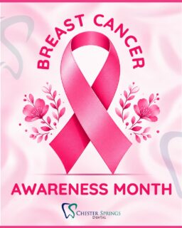 For those in treatment, those living beyond it, and those we remember—this month holds many different stories. We honor them with compassion and support. 🎀

Let the pink ribbon remind you that your health matters, too. Speak with your healthcare provider about your screening needs and schedule your mammogram if it’s due.

#ChesterSpringsDental #BreastCancerAwareness #EarlyDetection #BreastHealth #PinkOctober