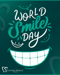 A friendly hello. An unexpected compliment. A laugh with someone you love. 😊

On World Smile Day, we’re celebrating the little moments that give us reasons to smile. What made YOU smile today? Tell us below!

Give your smile some care, too—request your next appointment at ChesterSpringsDental.com.

#ChesterSpringsDental #WorldSmileDay #HealthySmiles #FamilyDentistry #ExtonPA