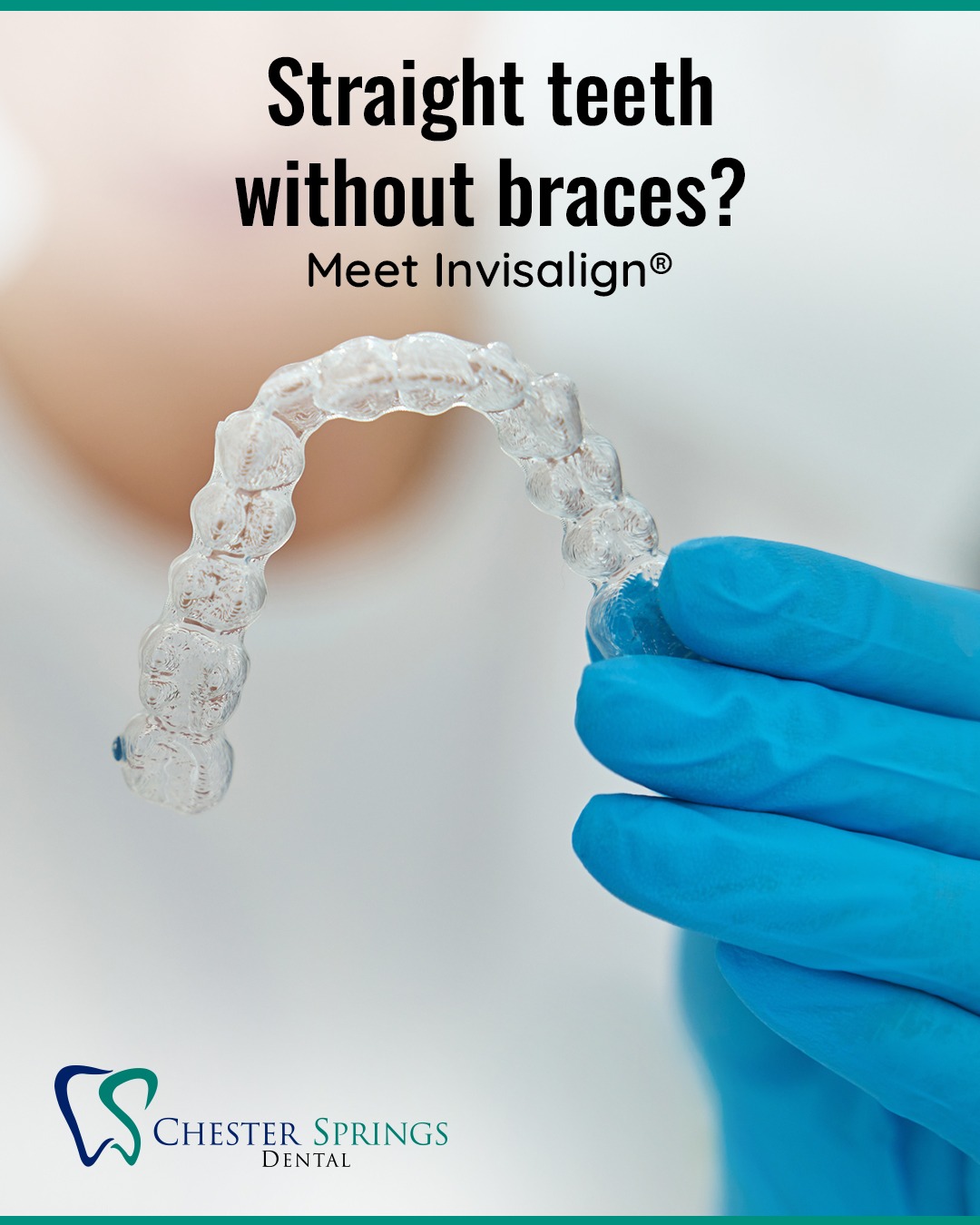 Invisalign® is the clear choice for those seeking a comfortable, discreet, and effective alternative!
Our team at Chester Springs Dental is here to help you start transforming your smile right from your first fitting. With faster results, a better fit, and minimal impact on your appearance, Invisalign® is the smile solution you've been waiting for!
Are you ready to get started? 📞 Call us today: 610.524.9530!
#Invisalign #ChesterSpringsDental #SmileTransformation #ClearBraces #PerfectSmile #ExtonDentist #Aligners #HealthySmile #StraightenYourSmile