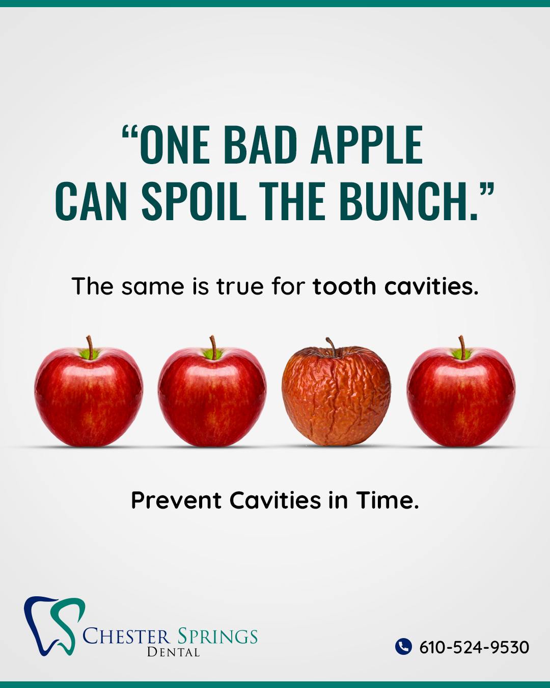 Cavities are more than just a minor issue—they can lead to discomfort, infection, and even tooth loss if left untreated. They’re caused by bacteria, sugary foods, and poor oral hygiene. Protect your smile with regular checkups, a healthy diet, and good brushing habits! ChesterSpringsDental.com
#CavityPrevention #OralHealth #HealthySmile #ExtonDentists #ChesterSpringsDental