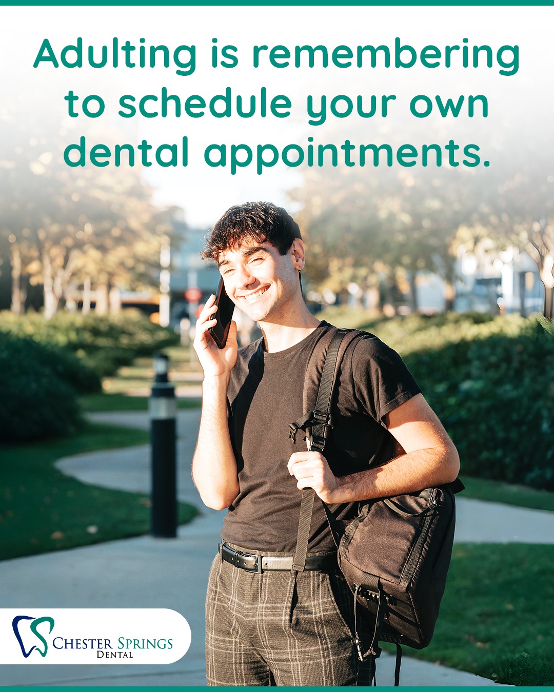 You register for classes, stock up on ramen… now don’t forget your dental checkup. 😅
College life is chaotic—but get ready for it with a dental cleaning. 🪥ChesterSpringsDental.com
#ChesterSpringsDental #CollegeLife #SmileGoals #BackToCampus #Adulting101 #Exton
