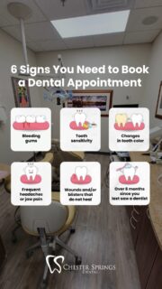 Your smile is talking—are you listening? 🦷
If your teeth or gums are sending you SOS signals (think sensitivity, bleeding, or even jaw pain), it’s time to show them some love. 
At Chester Springs Dental, we make staying on top of your dental health easy, stress-free, and oh-so rewarding. Don’t wait until it’s too late—your smile deserves it!
📅 Ready to book? DM or call us today at 610.524.9530! 
📍 Located in Exton, PA.
#HealthySmiles #ChesterSpringsDental #DentalCare #OralHealthMatters #SmileBright