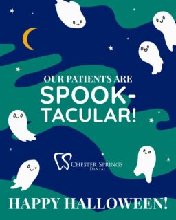Have a fa-boo-lous Halloween full of fun and laughter! Happy Halloween from Chester Springs Dental! 🎃👻🦇
.
.
.
#Halloween #HappyHalloween #Autumn #Pumpkin #October #Spooky #Scary #HalloweenCostume #TrickOrTreat #SpookySeason