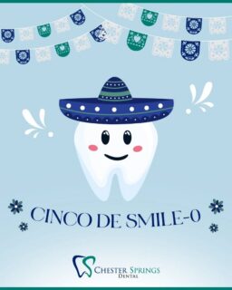 Taco ’bout a reason to smile! 🎉🌮

Happy Cinco de Mayo from all of us at Chester Springs Dental! We’re celebrating bright smiles, good vibes, and maybe a little chips & guac too. 😄

#CincoDeMayo #SmileFiesta #ChesterSpringsDental #ChesterSpringsSmiles #TacoBoutADentist ToothParty