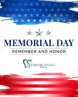 This Memorial Day, the team at Chester Springs Dental takes a moment to honor the fallen heroes who gave their lives so that our country, community, our families, and our smiles could flourish in freedom. We are grateful for their courage and forever indebted to their sacrifice. 💙🎖️🌹

#ChesterSpringsDental #MemorialDayWeekend #NeverForget #FallenHeroes