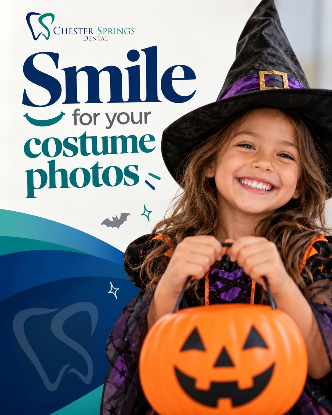 Your Halloween costume isn't complete without a big smile! 🎃

Whether you're dressing up as something spooky, silly, or sweet, your smile deserves to shine in every photo!

At Chester Springs Dental, we're here to help keep your smile healthy and camera-ready, long after the Halloween fun is over.

Schedule your next dental appointment with our team!
📞 (610) 458-5858🌐 ChesterSpringsDental.com

#ChesterSpringsDental #HalloweenSmiles #HealthySmiles #DentalCare #HalloweenFu