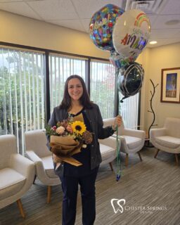 Ten years of brighter smiles, gentler cleanings, and the kind of care only Quinn can deliver. 💙
This week we’re celebrating two huge milestones: Quinn’s 10-year anniversary as a hygienist and her 10 incredible years with Chester Springs Dental!
If you’ve ever sat in her chair, you know just how much heart she brings to every visit. Help us celebrate her in the comments! 🦷✨
#DentalHygienist #DentalCare #DentalHygiene #ExtonPA #ExtonDentist #ChesterSprings #QuinnRocks #DentalOfficeLife #PatientCare #ChesterSpringsDental